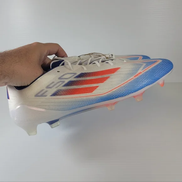 Adidas F50 Elite FG Firm Ground Soccer Cleats Red White Blue IF8818 Size 12.5 adidas F50 ELITE LL Firm Ground – League Outfitters main image 4